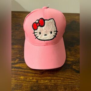 Hello Kitty Adult Size Adjustable Pink Hat